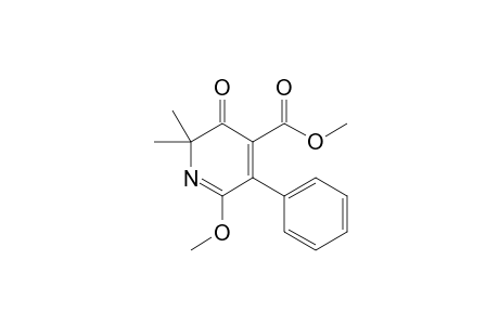 3-keto-6-methoxy-2,2-dimethyl-5-phenyl-isonicotinic acid methyl ester