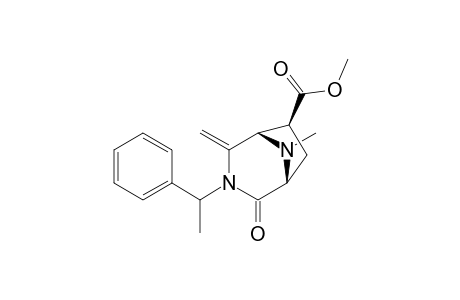 (1R,5S,6S)Methyl3-(1-phenylethyl)-8-methyl-4-methylene-2-oxo-3,8-diazabicyclo[3.2.1]octane-6-exo-6-carboxylate