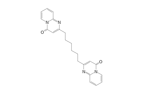 2,2'-(Hexane-1,6-diyl)bis(4H-pyrido[1,2-a]pyrimidin-4-one)