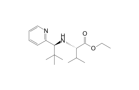 Ethyl N-[(S)-1-(2-Pyridyl)-2,2-dimethylpropyl]-(S)-valinate
