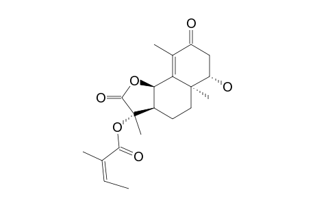 11-ALPHA-ANGELOYLOXY-1-ALPHA-HYDROXY-3-OXO-6-ALPHA-H,7-ALPHA-H,10-ALPHA-ME-EUDESM-4-EN-6,12-OLIDE