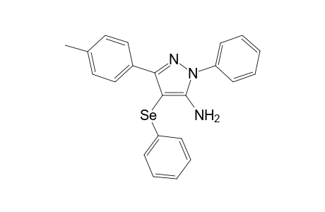 1-Phenyl-4-(phenylselanyl)-3-(p-tolyl)-1H-pyrazol-5-amine