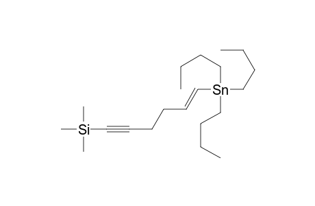Trimethyl-[(E)-6-tributylstannylhex-5-en-1-ynyl]silane