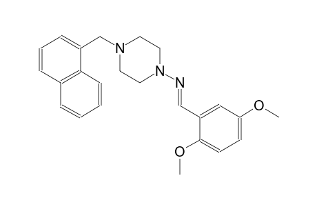 1-piperazinamine, N-[(E)-(2,5-dimethoxyphenyl)methylidene]-4-(1-naphthalenylmethyl)-