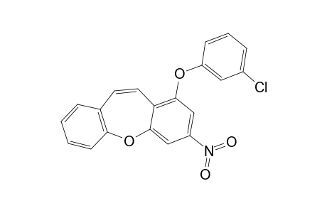 1-(3-Chlorophenoxy)-3-nitrodibenzo[b,f]oxepine