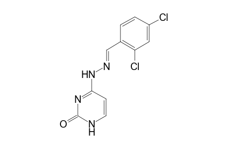 6-[(2E)-2-[(2,4-dichlorophenyl)methylene]hydrazino]-1H-pyrimidin-2-one