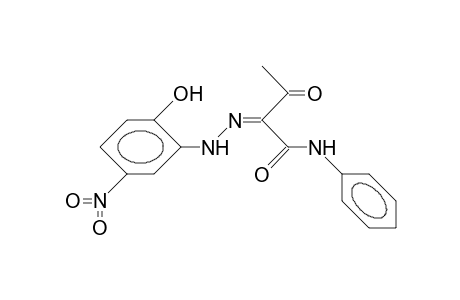 3-Oxo-N-phenyl-2-(5-nitro-2-hydroxy-phenylhydrazono)-butanamide