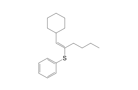 (E)-1-Cyclohexyl-2-(phenylthio)-1-hexene
