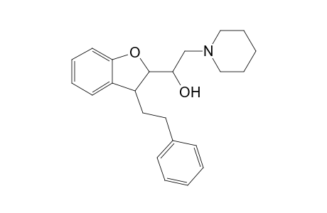 (2'S,3'R)-1-[3'-(2"-phenylethyl)-2',3'-dihydro-2'-benzofuryl]-2-(1'-piperidyl)ethanol