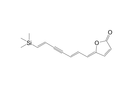 (5Z)-5-[(2E,6E)-7-trimethylsilylhepta-2,6-dien-4-ynylidene]-2-furanone