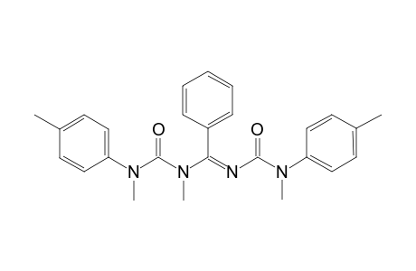 (N1-Methyl-N1-(4-methylphenyl)-N2-methylurea-N2-yl)(N1'-Methyl-N1'-(4-methylphenyl)urea-N2-ylidene)phenylmethane