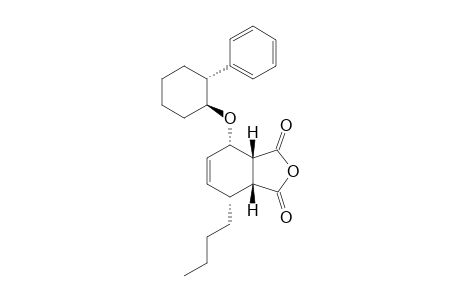 (+)-(r-1,c-2,c:3,c-6,c)-3-Butyl-6-(trans-2-phenylcyclohexyloxy)-4-cyclohexene-1,2-dicarboxylic anhydride