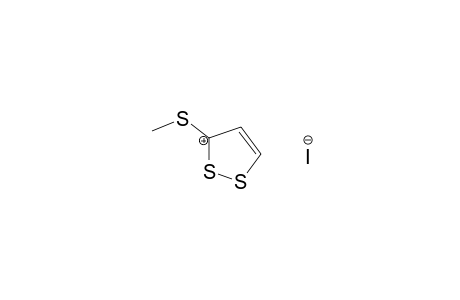 3-(Methylthio)-1,2-dithiolium iodide