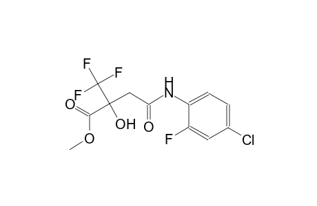 methyl 4-(4-chloro-2-fluoroanilino)-2-hydroxy-4-oxo-2-(trifluoromethyl)butanoate