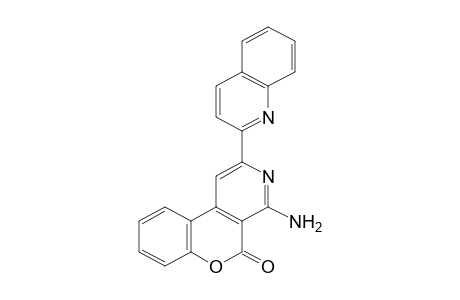 4-AMINO-2-(2-QUINOLYL)-5H-[1]BENZOPYRANO[3,4-c]PYRIDIN-5-ONE