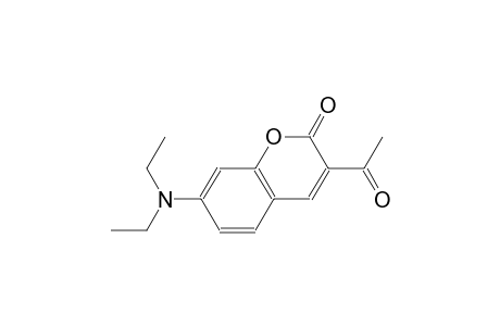 2H-1-benzopyran-2-one, 3-acetyl-7-(diethylamino)-