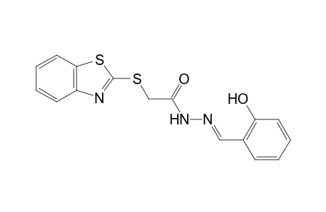 [(2-benzothiazolyl)thio]acetic acid, salicylidenehydrazide