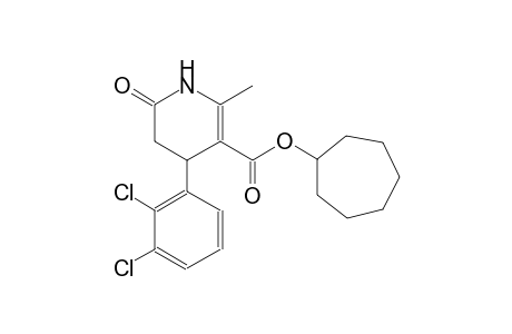 Cycloheptyl 4-(2,3-dichlorophenyl)-2-methyl-6-oxo-1,4,5,6-tetrahydro-3-pyridinecarboxylate