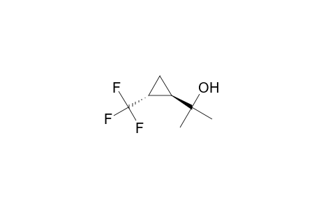 Cyclopropanemethanol, .alpha.,.alpha.-dimethyl-2-(trifluoromethyl)-, trans-