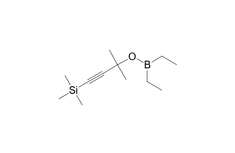 1,1-Dimethyl-3-(trimethylsilyl)-2-propynyl diethylborinate