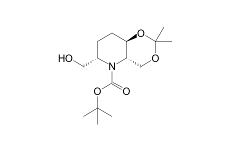 (4aS,6S,8aR)-5-tert-Butyloxycarbonyl-6-hydroxymethyl-2,2-dimethyl-1,3-dioxa-5-azadecalin