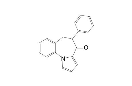 (+-)-5,6-Dihydro-5-phenyl-4H-pyrrolo[1,2-a][1]benzepin-4-one