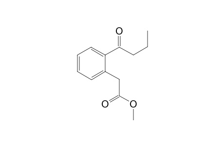 Methyl 2-(2-butyrylphenyl)acetate