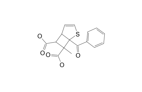 1-BENZOYL-6,7-DICARBOXY-7-METHYL-2-THIABICYClO-[3.2.0]-HEPT-3-ENE