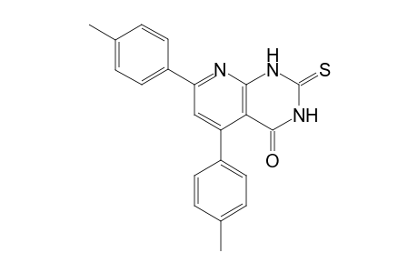 2-thioxo-5,7-di-p-tolyl-2,3-dihydropyrido[2,3-d]pyrimidin-4(1H)-one
