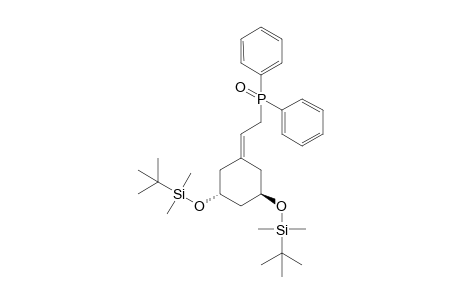 tert-Butyl-[(1R,3R)-3-[tert-butyl(dimethyl)silyl]oxy-5-(2-diphenylphosphorylethylidene)cyclohexoxy]-dimethyl-silane
