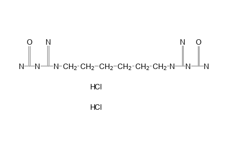 1,1'-(N,N''-HEXAMETHYLENEDIAMIDINO)DIUREA, DIHYDROCHLORIDE