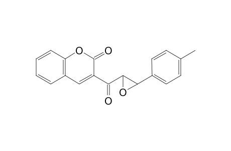 3-[3-(4-methylphenyl)oxiran-2-yl]carbonylchromen-2-one