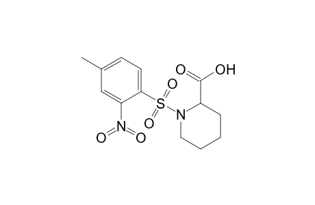 2-Piperidinecarboxylic acid, 1-[(4-methyl-2-nitrophenyl)sulfonyl]-