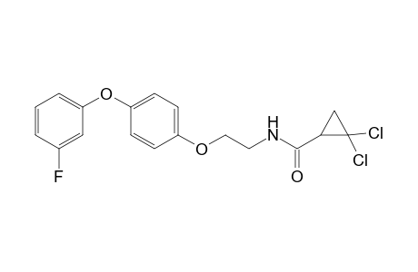 Cyclopropanecarboxamide, 2,2-dichloro-N-[2-[4-(3-fluorophenoxy)phenoxy]ethyl]-