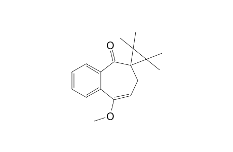 9-Methoxy-2',2',3',3'-tetramethylspiro[benzo[7]annulene-6,1'-cyclopropan]-5(7H)-one