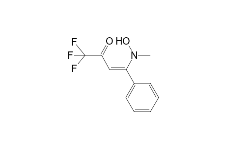 1-(Trifluoroacetyl)-2-[(N-hydroxy-N-methyl)amino]-2-phenylylethene