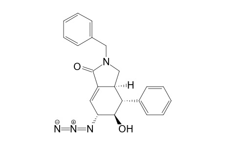 1H-Isoindol-1-one, 6-azido-2,3,3a,4,5,6-hexahydro-5-hydroxy-4-phenyl-2-(phenylmethyl)-, (3a.alpha.,4.alpha.,5.beta.,6.alpha.)-