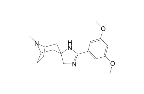2'-(3,5-Dimethoxyphenyl)-8-methyl-8-azabicyclo[3.2.1]octane-3-spiro-4'(5')-imidazoline
