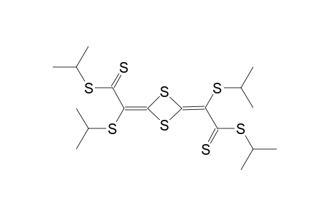 DIISOPROPYL-(E)-2,2'-(1,3-DITHIETANE-2,4-DIYLIDENE)-BIS-[2-(ISOPROPYLTHIO)-THIOCARBONYL]