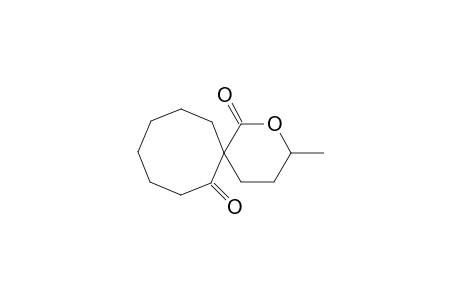 3-Methyl-2-oxaspiro[5.7]tridecan-1,7-dione