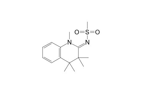 2(1H)-Quinolinimine, 3,4-dihydro-1,3,3,4,4-pentamethyl-N-(methylsulfonyl)-