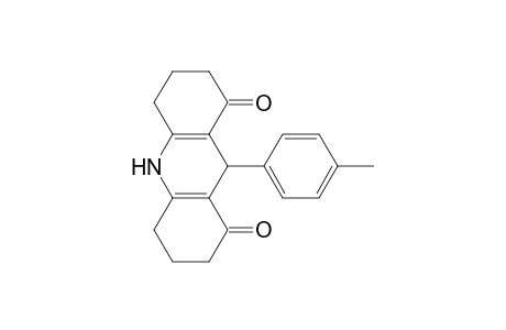 9-(4-methylphenyl)-2,3,4,5,6,7,9,10-octahydroacridine-1,8-dione