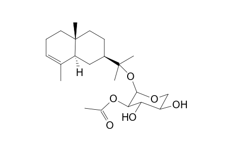 .gamma.-Eudesmol - .al[ha.-Xylopyranoside - 2-Acetate