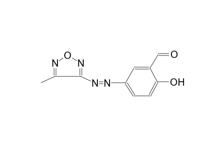 benzaldehyde, 2-hydroxy-5-[(4-methyl-1,2,5-oxadiazol-3-yl)azo]-