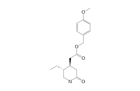 (4R,5R)-5-ETHYL-2-OXO-4-PIPERIDINE-ACETIC-ACID;4-METHOXY-BENZYLESTER