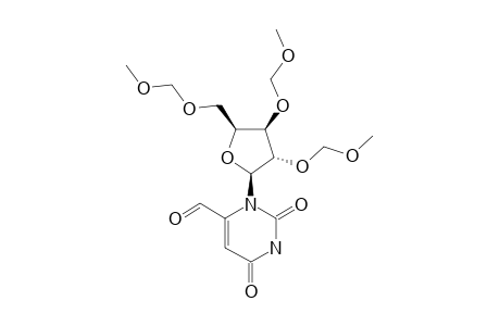 2',3',5'-TRIS-O-(METHOXYMETHYL)-1-(BETA-D-ARABINOFURANOSYL)-URACIL-6-CARBOXALDEHYDE