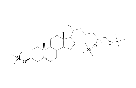 3.beta.,25.epsilon.,26-tristrimethylsilyl-cholesta-5,7-diene