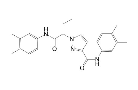1H-pyrazole-1-acetamide, N-(3,4-dimethylphenyl)-3-[[(3,4-dimethylphenyl)amino]carbonyl]-alpha-ethyl-