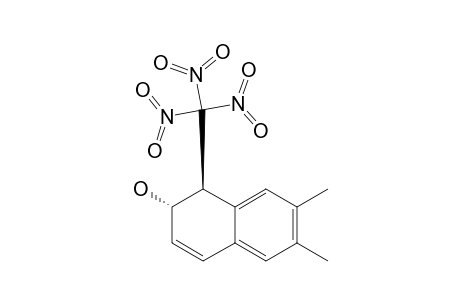 trans-2-HYDROXY-6,7-DIMETHYL-1-TRINITROMETHYL-1,2-DIHYDRO-NAPHTHALENE