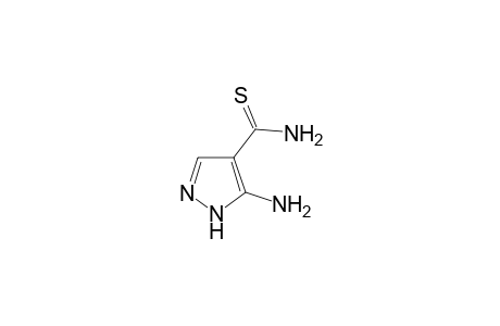 1H-Pyrazole-4-carbothioamide, 5-amino-